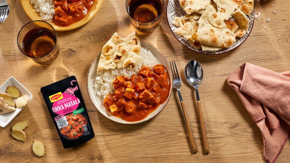 Preprosta indijska Tikka Masala s tofujem