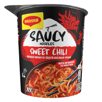 MAGGI Saucy Noodles, instant rezanci v sladko-pikantni omaki, lonček, 75g