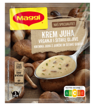 MAGGI Kremna juha z jurčki in šitake gobami 52g
