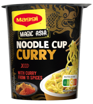 MAGGI Magic Asia Noodles, instant rezanci s karijevimi začimbami, lonček, 63 g