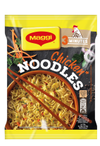 MAGGI Noodles, instant rezanci z okusom piščanca, vrečka 59.2 g