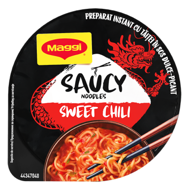 MAGGI Saucy Noodles, instant rezanci v sladko-pikantni omaki, lonček_2