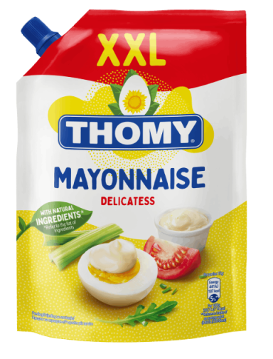 Majoneza THOMY, vrečka z zamaškom 730 g_FOP