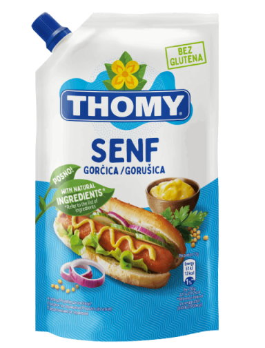 Gorčica THOMY, vrečka z zamaškom 280 g_FOP