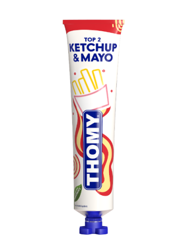 Kečap in majoneza THOMY TOP2, tuba 190 g_FOP