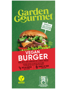 GARDEN GOURMET veganski burgerji, 300 g/ 4 porcije