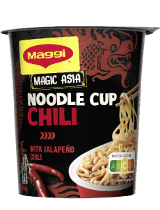 MAGGI Magic Asia Noodles, instant rezanci s čilijem, lonček, 63 g